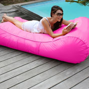 Chaise Longue Gonflable  Fuchsia - Sunvibes